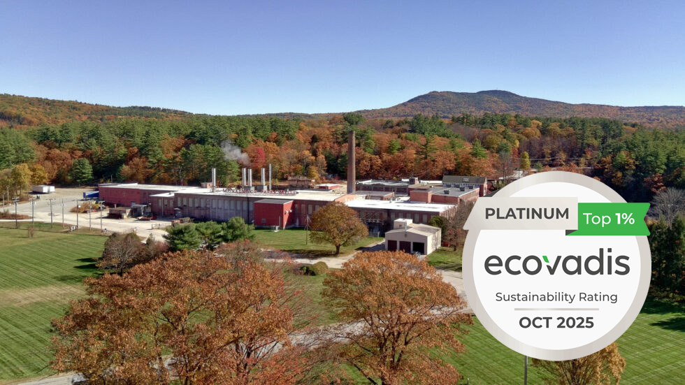 Monadnock Paper Mills Achieves Platinum Rating in EcoVadis Corporate Social Responsibility Assessment, Joining Top 1% of Global Sustainability Leaders
