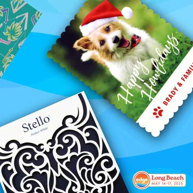 Meet your new fine printing powerhouse at Dscoop Edge Booth #638: Stello™ and HP Indigo. Optimized for stunning color accuracy and sharp details, Stello ensures that every print tells a vivid, high-quality story.

📍 Want to see it in action? Stop by Booth #638! And don’t forget—Julie Brannen will speak at #DscoopEdge on Rethinking Paper Choices: Balancing Sustainability, Performance, and Aesthetics on May 15 from 1-1:45 pm.
#Dscoop2025 #DscoopEdge2025 #EdgeLongBeach #HelloStello #FinePrintingPapers #Sustainability