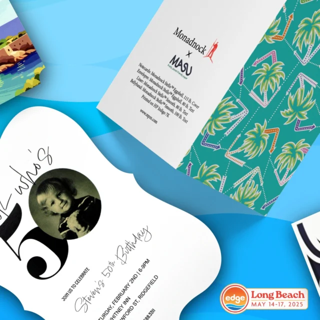 Hello, Stello™. Stello Perfect White is engineered for brilliance, offering crisp, vibrant print quality on both smooth & eggshell finishes. Whether invitations, luxury packaging, or marketing materials, Stello delivers flawless results every time.

✨ Experience Stello firsthand at Dscoop Edge Booth #638 from May 14-17 in Long Beach! Plus, don’t miss Julie Brannen’s expert session on Rethinking Paper Choices: Balancing Sustainability, Performance, and Aesthetics on May 15 from 1-1:45 pm.
#Dscoop2025 #DscoopEdge2025 #EdgeLongBeach #HelloStello #FinePrintingPapers #Sustainability
