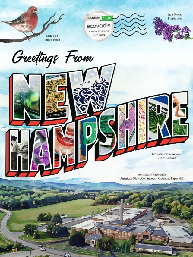 Greetings from New Hampshire! 💌 

Monadnock’s EcoVadis Platinum has us sending good news from the Granite State with a 6-point improvement to prove measurable progress. 

📌 Save this for sourcing conversations. 

#EcoVadis #EcoVadisPlatinum #Sustainability