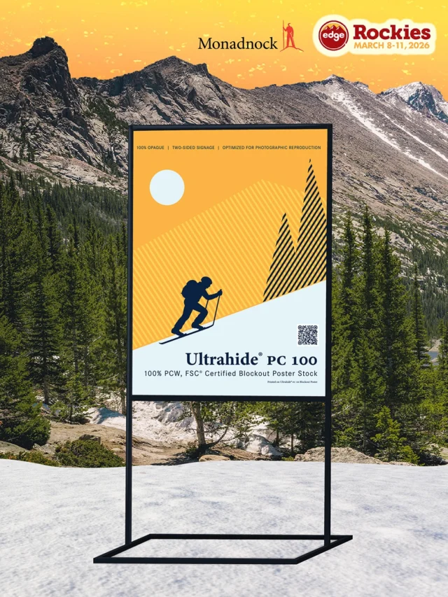 Ultrahide® combines true 100% opacity, lay-flat performance, and industry-leading roll sizes to ensure graphics stay consistent, clean, and uncompromising. 

Let’s talk at @mydscoop Edge Rockies | Booth 778 | March 8–10. 

#Dscoop #DscoopEdge #DscoopEdgeRockies #DscoopEdge2026